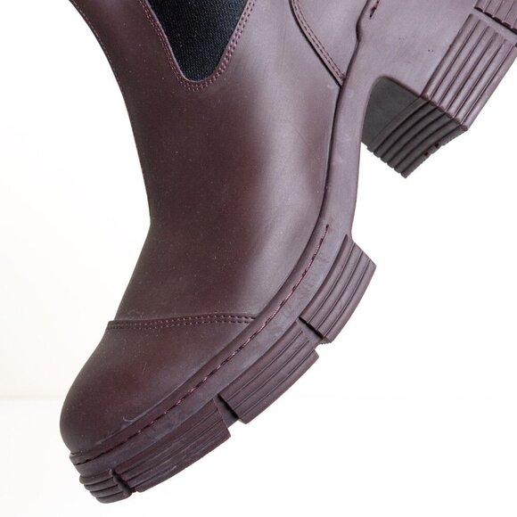 Ganni Brown Winter & Rain Boots - Picture 7 of 16